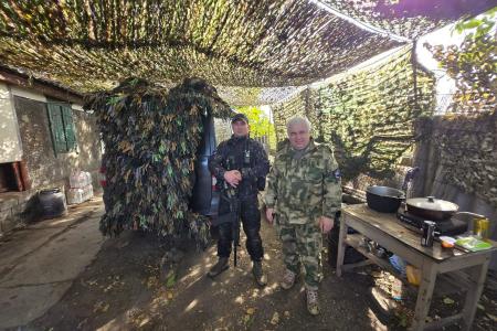 К.К.Тайсаев в ЛНР: поддержка бойцов и развитие партийных организаций