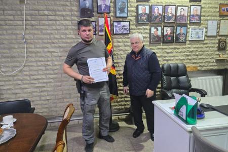 К.К.Тайсаев в ЛНР: поддержка бойцов и развитие партийных организаций