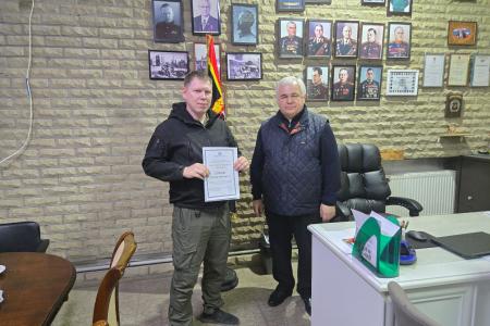 К.К.Тайсаев в ЛНР: поддержка бойцов и развитие партийных организаций