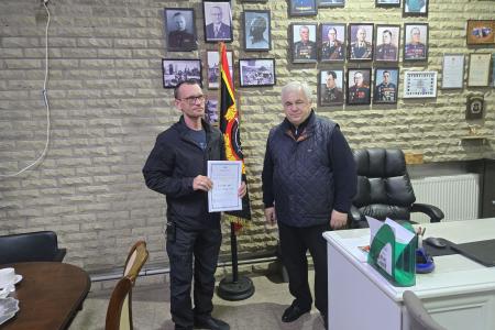 К.К.Тайсаев в ЛНР: поддержка бойцов и развитие партийных организаций