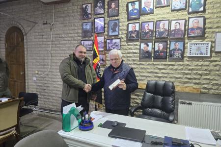 К.К.Тайсаев в ЛНР: поддержка бойцов и развитие партийных организаций