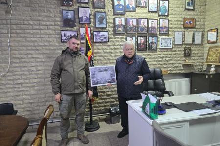 К.К.Тайсаев в ЛНР: поддержка бойцов и развитие партийных организаций