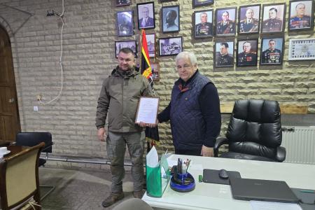 К.К.Тайсаев в ЛНР: поддержка бойцов и развитие партийных организаций
