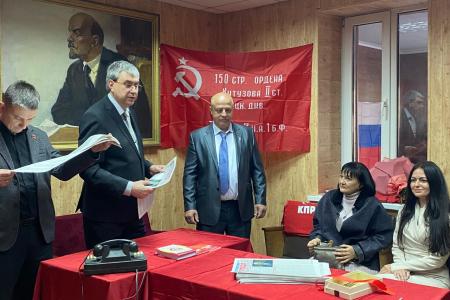 К.К.Тайсаев в ЛНР: поддержка бойцов и развитие партийных организаций