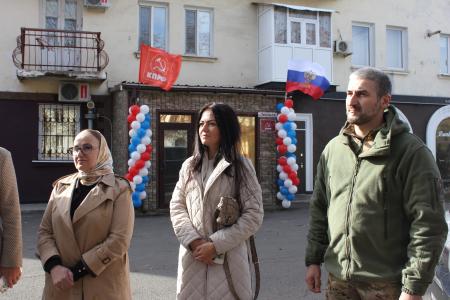 К.К.Тайсаев в ЛНР: поддержка бойцов и развитие партийных организаций