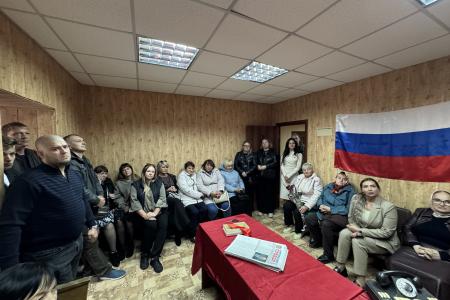 К.К.Тайсаев в ЛНР: поддержка бойцов и развитие партийных организаций