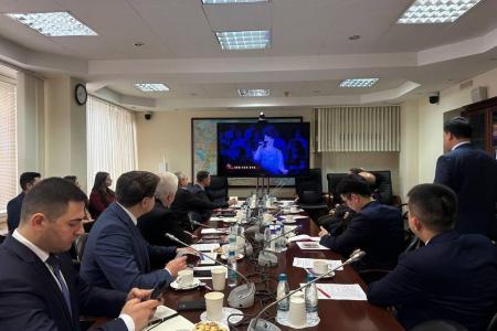 В Государственной Думе состоялась встреча межпарламентской Группы Дружбы с КНДР, возглавляемой К.К. Тайсаевым
