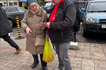 Калужские коммунисты и комсомольцы ведут работу по распространению и разъяснению Заявления Президиума ЦК КПРФ