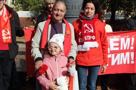 Митинг 4 октября в Калуге: "Не забудем! Не простим!"