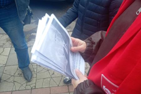 Калужские коммунисты и комсомольцы ведут работу по распространению и разъяснению Заявления Президиума ЦК КПРФ