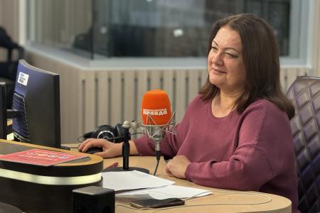 Мария Прусакова выступила на радио «Комсомольская правда»