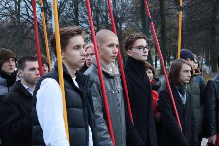 В Орле торжественно отметили 107-ю годовщину ВЛКСМ