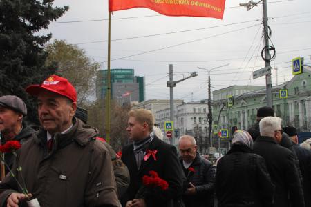 Челябинская область. Состоялось возложение цветов в честь 107-й годовщины со дня образования Ленинского Комсомола
