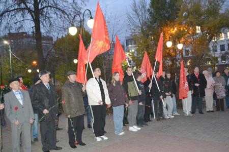 Воронежская область. Единственный друг, дорогой комсомол, ты можешь на нас положиться!