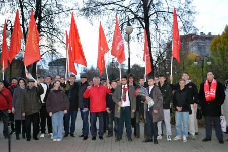 Воронежская область. Единственный друг, дорогой комсомол, ты можешь на нас положиться!