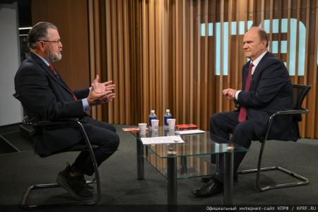 Г.А. Зюганов дал интервью американскому журналисту Ларри Джонсону