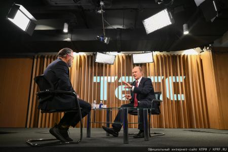 Г.А. Зюганов дал интервью американскому журналисту Ларри Джонсону