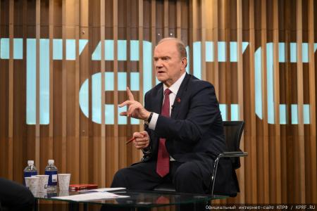 Г.А. Зюганов дал интервью американскому журналисту Ларри Джонсону