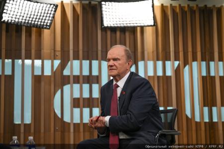 Г.А. Зюганов дал интервью американскому журналисту Ларри Джонсону