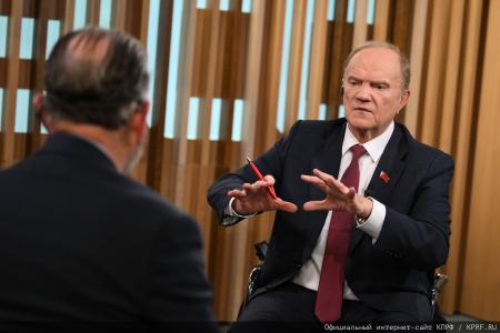 Г.А. Зюганов дал интервью американскому журналисту Ларри Джонсону