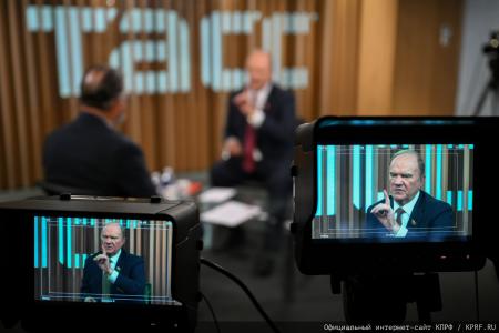 Г.А. Зюганов дал интервью американскому журналисту Ларри Джонсону