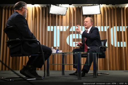 Г.А. Зюганов дал интервью американскому журналисту Ларри Джонсону