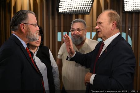 Г.А. Зюганов дал интервью американскому журналисту Ларри Джонсону