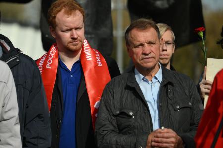 Г.А. Зюганов на митинге в Москве: Желаю всем мужества и воли для новых побед!