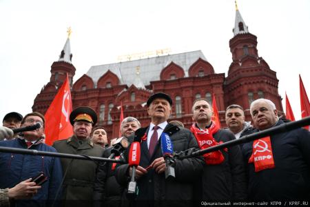 Г.А. Зюганов: Комсомол – это энтузиазм, подвижничество и героика!