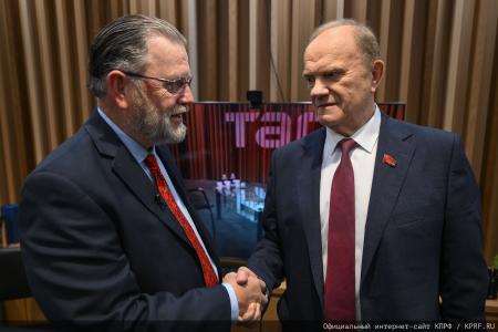 Г.А. Зюганов дал интервью американскому журналисту Ларри Джонсону