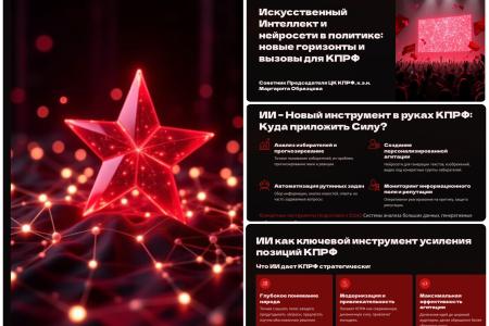 Советник Председателя ЦК КПРФ, кандидат экономических наук Маргарита Образцова: Искусственный Интеллект – на службе КПРФ и народа!