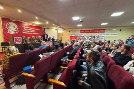 Коммунисты Донецкой Народной Республики достойно отметили дату воссоединения с Россией
