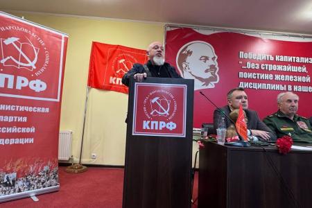 Коммунисты Донецкой Народной Республики достойно отметили дату воссоединения с Россией