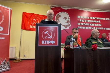 Коммунисты Донецкой Народной Республики достойно отметили дату воссоединения с Россией