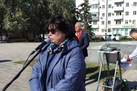 «Обещали победу демократии - получили нищету народа и деспотизм олигархии!». Митинг в Ростове-на-Дону