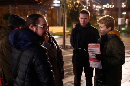 Денис Парфенов в Некрасовке: против платных парковок, роста тарифов ЖКХ и закатывания денег в асфальт!
