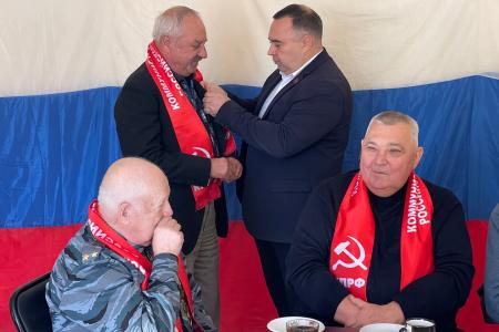 Состоялась рабочая поездка коммунистов Крымского рескома КПРФ в Красногвардейский район Республики