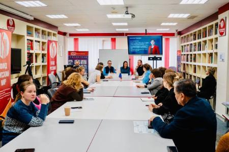Анастасия Удальцова встретилась с участниками Международного конгресса руководителей и преподавателей подготовительных факультетов вузов