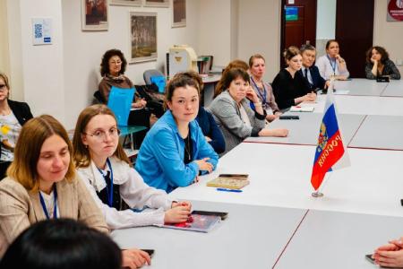 Анастасия Удальцова встретилась с участниками Международного конгресса руководителей и преподавателей подготовительных факультетов вузов