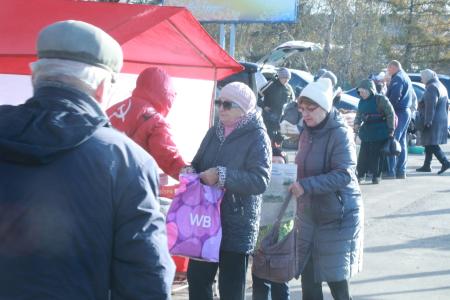 Омская область. Пикеты накануне Октября