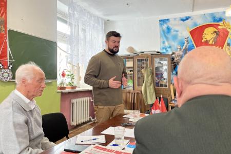Кемерово. Партактив Таштагольского округа взволнован падением уровня жизни населения