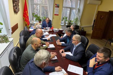 Состоялось очередное совещание первых секретарей городских организаций подмосковного обкома партии