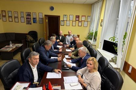 Состоялось очередное совещание первых секретарей городских организаций подмосковного обкома партии