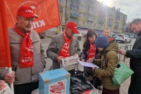В Рязанской области отметили 108-ю годовщину Великого Октября по всему региону