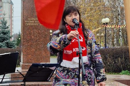 В Рязани прошли торжественные мероприятия в честь 108-й годовщины Великого Октября