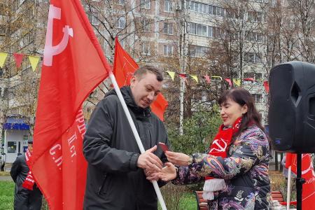 В Рязани прошли торжественные мероприятия в честь 108-й годовщины Великого Октября