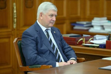 В Воронеже депутат Госдумы Сергей Гаврилов встретился с губернатором Александром Гусевым и первым секретарём обкома КПРФ Андреем Рогатневым