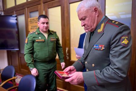 Владислав Егоров выразил благодарность военным юристам, обеспечивающим защиту прав военнослужащих