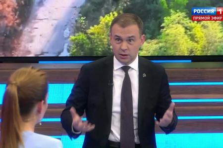 Юрий Афонин в эфире «России-1»: «Сталинград» – лучшее имя для ледокола, заложенного в год 80-летия Великой Победы