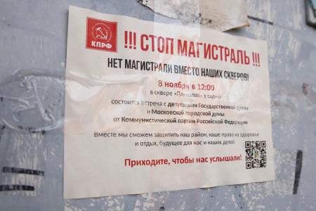 Денис Парфенов на встрече в Рязанском: Не допустить закатывания парков в асфальт!